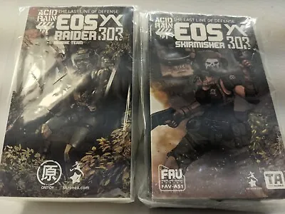 Lot Of 2 1:18 Scale Acid Rain EOS Raider & Skirmisher AR-037 FAV-A51 Toynami MIB • $149