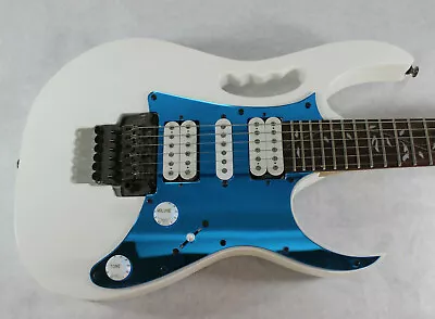 Blue Mirror Front Route HSH Pickguard Fits* Ibanez (tm) Jem JR • $42.99