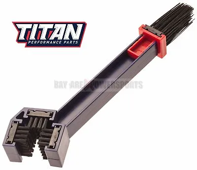 Titan Sludge Grime Dirt Grunge Chain Cleaning Brush Motorcycle Atv Bicycle Mx • $12.95