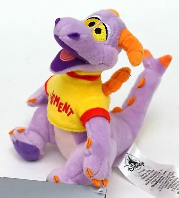 $13.94 • Buy Disney Purple Dragon Figment Magnetic Shoulder Pal Plush Magnet 6  Toy GIFT