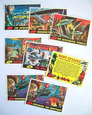 £6 • Buy Deluxe Reissue Mars Attacks Cards By Topps 1994 - 8 In Total (7 Unique).