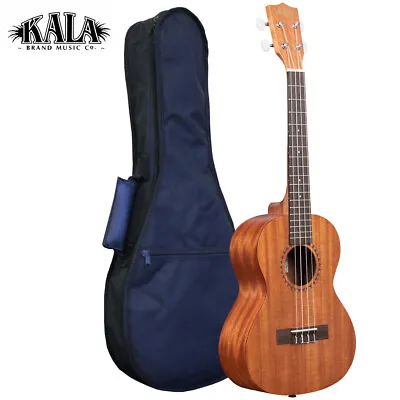 Kala KA-15T Satin Mahogany Tenor Ukulele W/ Aquila Strings + Padded Gig Bag • $119