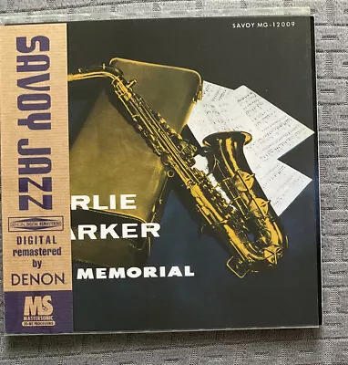 CHARLIE PARKER Memorial Vol. 2 CD (Limited Japan Mini-LP CD) W/ Miles Davis • $12.99