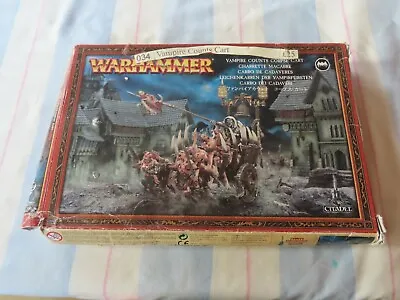 Games Workshop Warhammer Undead Vampire Counts Corpse Cart No Base Fantasy Box • $63.15