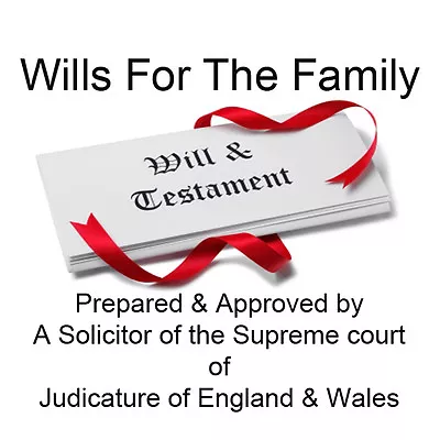 £7.99 • Buy  X 2 Last Will And Testament Diy Kit 8 Will Variations Included Total 22 Pages