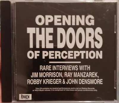 Opening The Doors Of Perception - Doors- Jim MORRISON. RARE MUSIC CD • $20