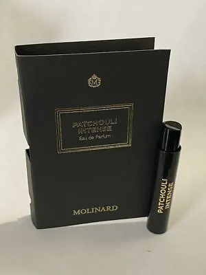 Molinard PATCHOULI INTENSE Eau De Parfum Vial Spray 1ml New With Card • $10.95