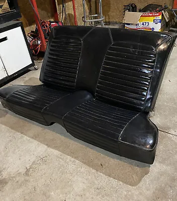 1964 1965 1966 Ford Mustang Rear Bench Seat Black • $375