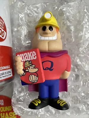 AD ICONS QUAKE WITH CEREAL BOX Chase Funko Soda VINYL Figure VARIANT HTF 1/2000 • $45