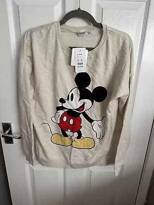 New Look Mickey Mouse Sweatshirt Size 10 • £8