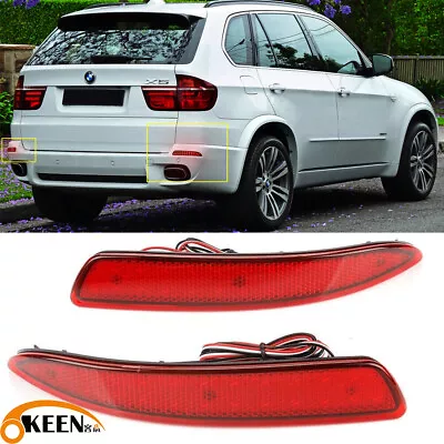 $34.67 • Buy LED Rear Bumper Reflector Light Brake Tail Stop Lamp For BMW X5 E70 2006-2013