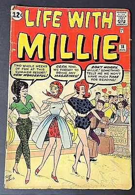 Life With Millie #18 (Aug. 1962 Male Publishing Corp.) Good Girl Silver Age • $12