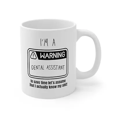 £11.97 • Buy Dental Assistant Novelty Mug Birthday Present For Dental Assistant Gift