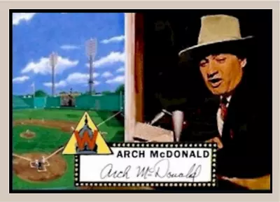 ARCH McDONALD CUSTOM ART CARD ### BUY 5 GET 1 FREE ### Or 30% OFF 12 OR MORE • $3.95