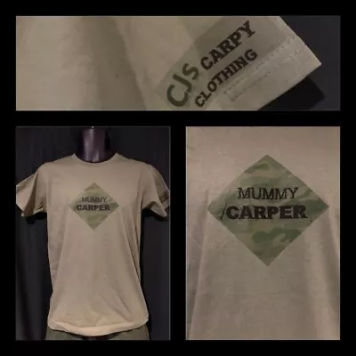 MUMMY CARPER TSHIRT Cjscarpyclothing Mother Son Matching Gift Fishing Clothes  • £10