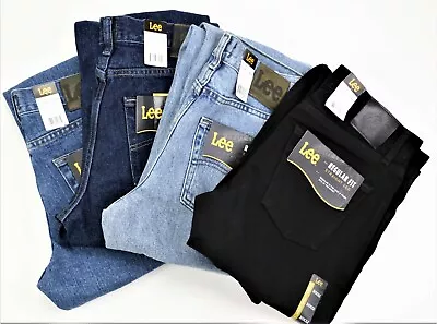 LEE Jeans Regular Fit Men's Sizes Four Colors FREE INTERNATIONAL SHIPPING New • $64.99