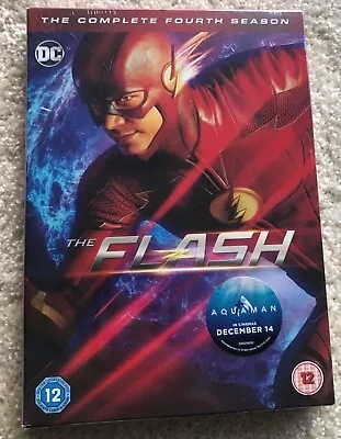 The Flash Complete Fourth Season Brand New And Sealed Dvd Box Set • £7.99