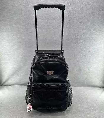 VALENTINO COUPEAU - Black Backpack With Wheels • $39.99