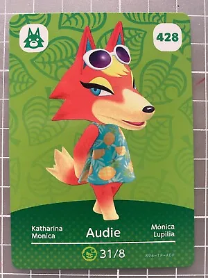 $6 • Buy Animal Crossing Amiibo Cards Series 5 New Genuine Mint Condition Audie 428