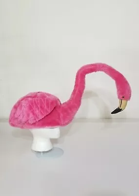 Elope Costume Party Hat Pink Flamingo Adjustable Comical Bird Plush Accessory  • $16.99