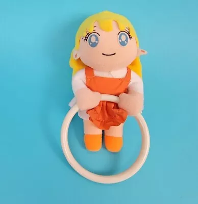 Banpresto Vtg Sailor Venus Towel Holder Plush 8  Mascot Doll Toy Japan • $13.95