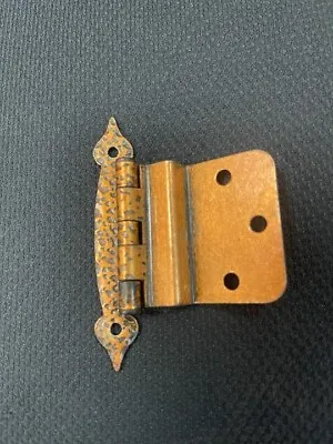 $3.99 • Buy Vintage Hammered Copper Cabinet Door Hinges 3 In. Holes 35 Sets Available