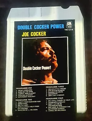 Joe Cocker  Double Cocker Power  8-track Stereo • $40