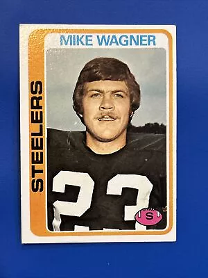 1978 Topps - #275 Mike Wagner. Pittsburgh Steelers • $0.99