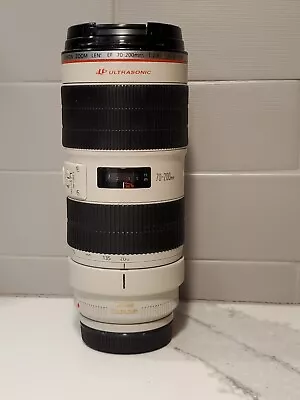 Canon EF 70-200mm F/2.8L IS II Telephoto Zoom Lens USM (359) • $800