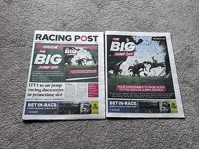 Racing Post 23/10/23 23rd October 2023 The Big Jump Off Guide To The Jumps 23-24 • £11