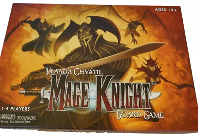 Mage Knight Board Game By Vlaada Chvatil - WizKids CIB With Additional Cards • $69