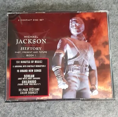 Michael Jackson CD 1995 History Past Present And Future Book I • £14.20