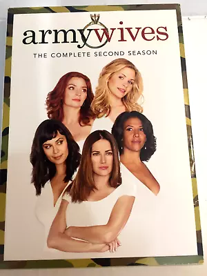 Army Wives Complete Second Season DVD 5 Disc Set  Ships Free With Tracking • $8.09