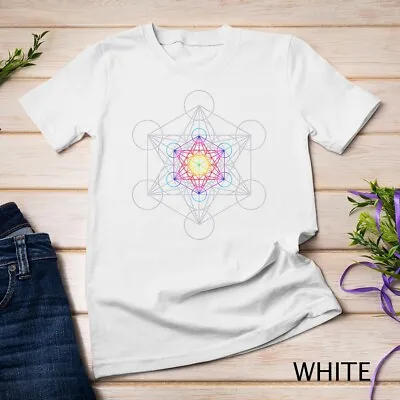 Metatron's Cube Sacred Geometry Art T-Shirt Unisex T-shirt • $16.99