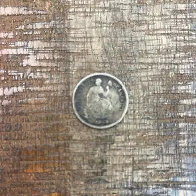 1860-O 5C Half Dime • $22