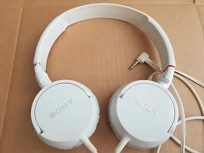 £11.99 • Buy Sony MDR-ZX100 Headband Headphones - WHITE