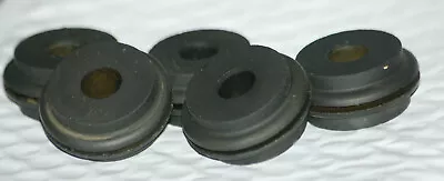 1 1/4  Rubber Grommet. 1/2” ID.  Fits 1 1/4  Hole & .72” Thick  Pack Of 5 • $8.80