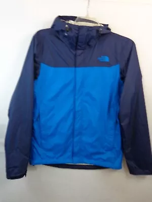 The North Face Hyvent Jacket Men's S Blue Vented Under Arm Waterproof • $38.99