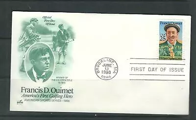 $3.75 • Buy US SC # 2377 Francis Ouimet FDC.  Artcraft Cachet
