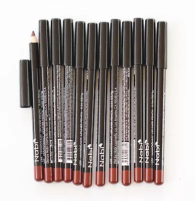 12 Pcs NABI L09 MAHOGANY Lip Liner Lipliner Pencil  • $15