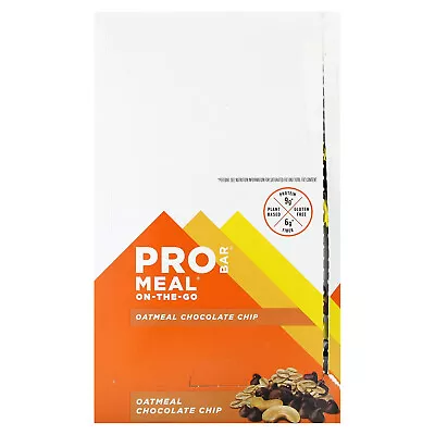 Meal-On-The-Go Oatmeal Chocolate Chip 12 Bars 3 Oz (85 G) Each • $38.81