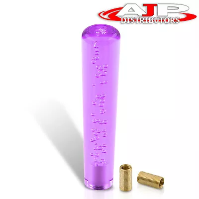 8  Bubble Extended Shift Knob Motor AutoX M8 M10 M12 Adapter Kit Purple For Ford • $19.99