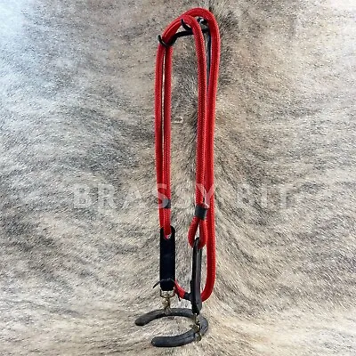 55  Yacht Rope Mecate Reins W/ Slobber Straps • $50