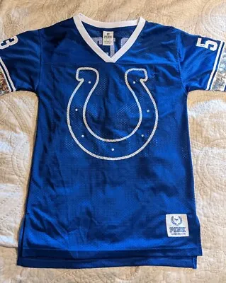 Victoria's Secret PINK Indianapolis Colts V-Neck Mesh Jersey  Size XS - • $21.99