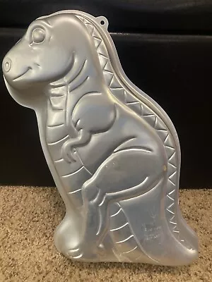 Vintage 1987 Wilton Partysaurus Dinosaur T-Rex Cake Pan #2105-1280 Baking Mold • $14.99