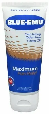 $11.99 • Buy BLUE-EMU Maximum Arthritis Pain Relief Cream, 3oz (88g) - Exp 04/2024