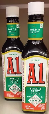 A.1. Bold & Spicy Sauce With Tabasco 10 Oz Bottle • $10.99