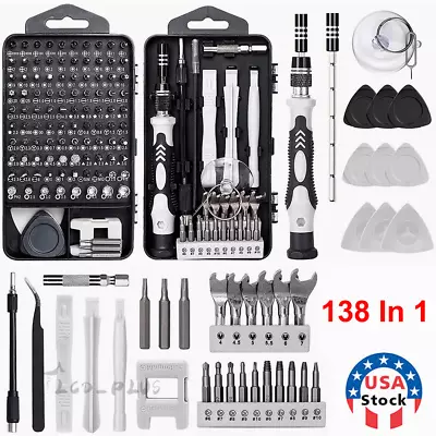 Precision Screwdriver Set Mini 138 In1 Multi-function TORX Magnetic Repair Tool • $24.95