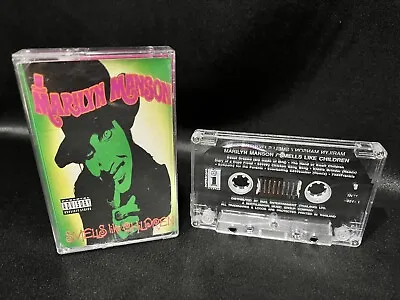 Marilyn Manson Smells Like Children EP Cassette Tape (1995) Industrial Metal 90s • $20.95