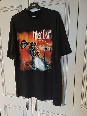 Vintage Meatloaf World Tour Tshirt 1996 Size XL • £150